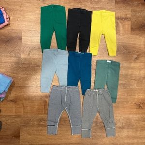 Bundle of 8 pairs Hanna Andersson Leggings
